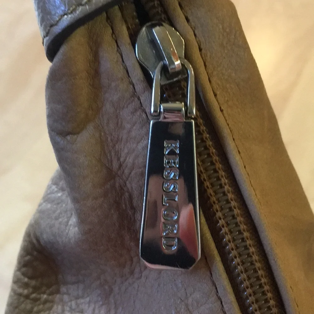 Kesslord Vintage Leather Hobo Crossbody